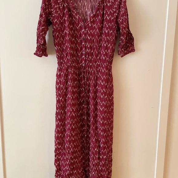 GAP Dresses & Skirts - Merlot flowy maxi dress
